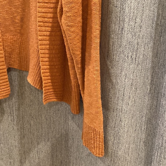 A.N.A. Orange open front sweater - size L - Picture 3 of 4